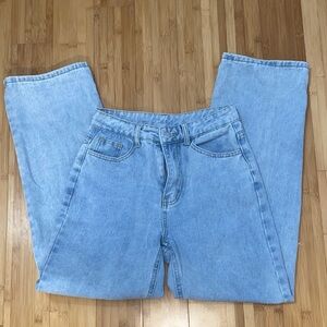 SHEIN Blue Denim Pants